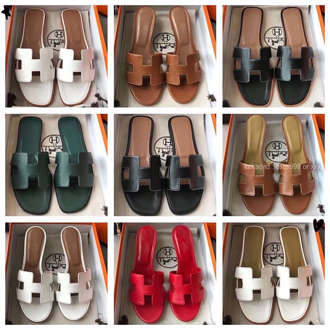 에르메스 오란 슬리퍼 (Multi-color) 레플리카 미러급 SA급 S급 고퀄리티 최상급 하이엔드 신발 [여성] 57