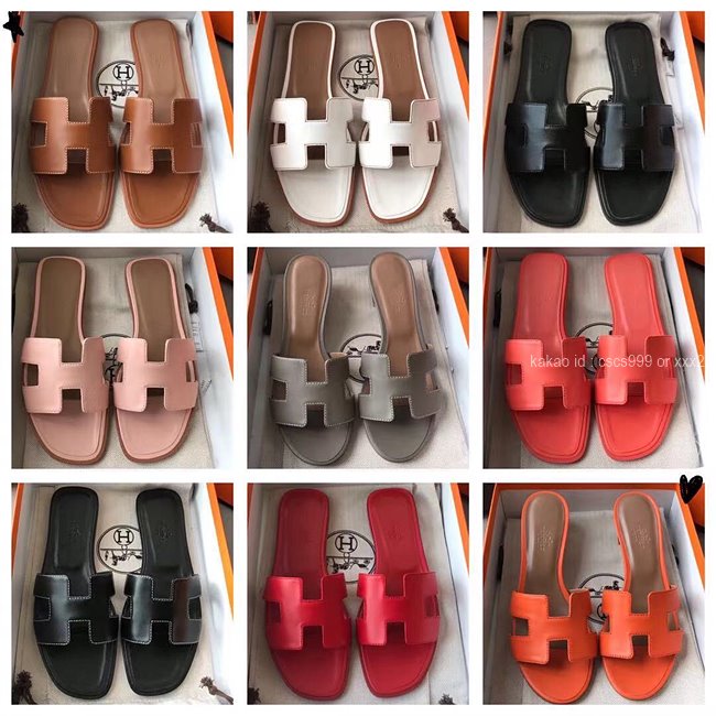 에르메스 오란 슬리퍼 (Multi-color) 레플리카 미러급 SA급 S급 고퀄리티 최상급 하이엔드 신발 [여성] 58
