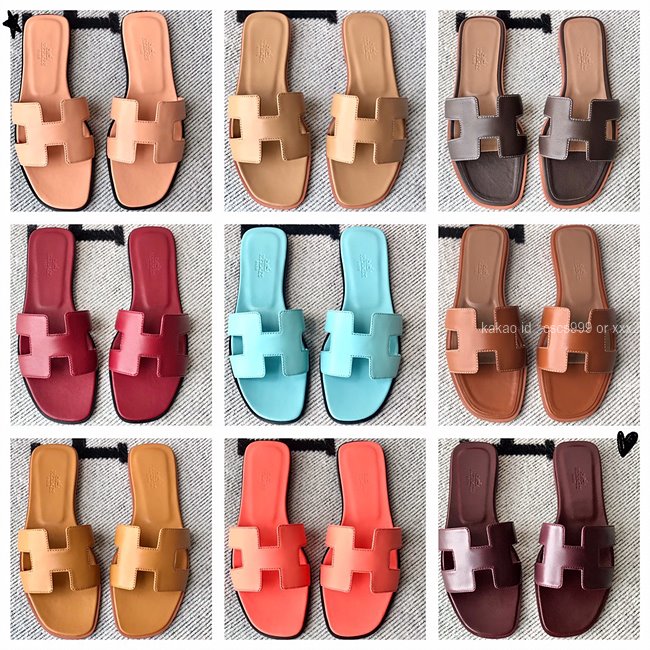 에르메스 오란 슬리퍼 (Multi-color) 레플리카 미러급 SA급 S급 고퀄리티 최상급 하이엔드 신발 [여성] 64