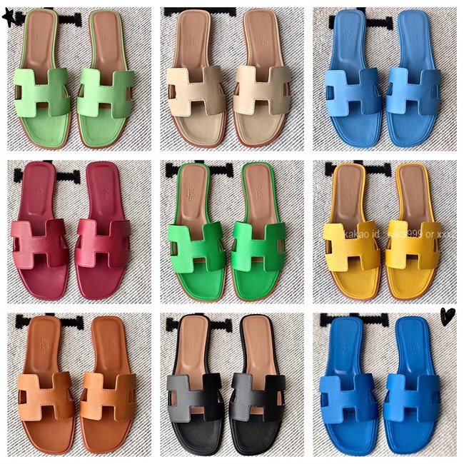 에르메스 오란 슬리퍼 (Multi-color) 레플리카 미러급 SA급 S급 고퀄리티 최상급 하이엔드 신발 [여성] 73