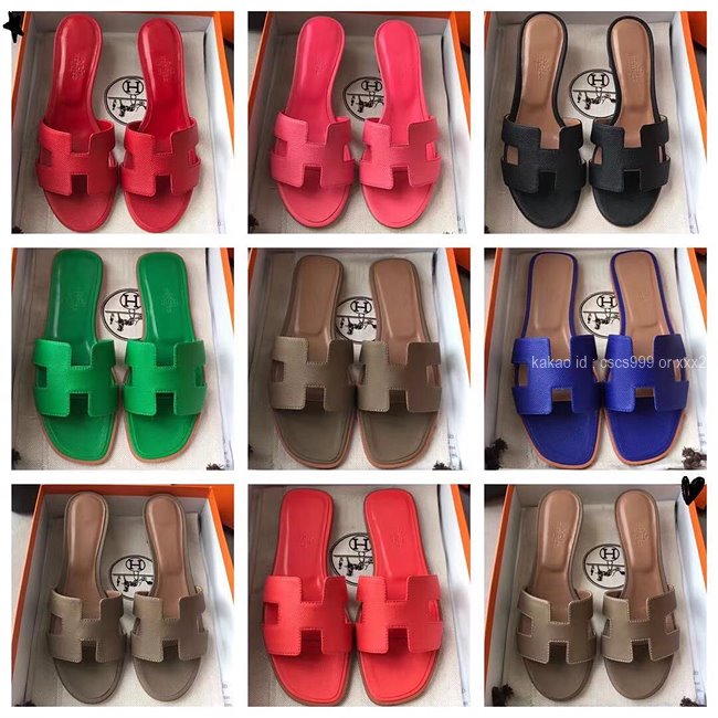 에르메스 오아시스 슬리퍼 (Multi-color) 레플리카 미러급 SA급 S급 고퀄리티 최상급 하이엔드 신발 [여성] 21