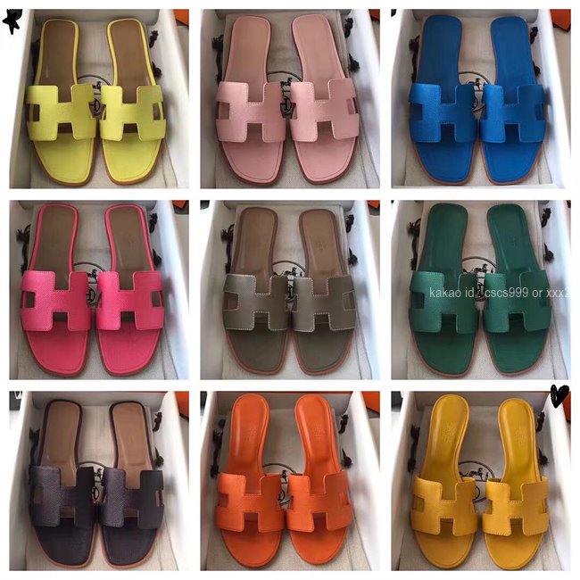 에르메스 오아시스 슬리퍼 (Multi-color) 레플리카 미러급 SA급 S급 고퀄리티 최상급 하이엔드 신발 [여성] 23