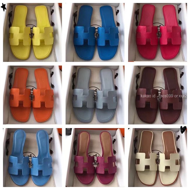 에르메스 오아시스 슬리퍼 (Multi-color) 레플리카 미러급 SA급 S급 고퀄리티 최상급 하이엔드 신발 [여성] 26