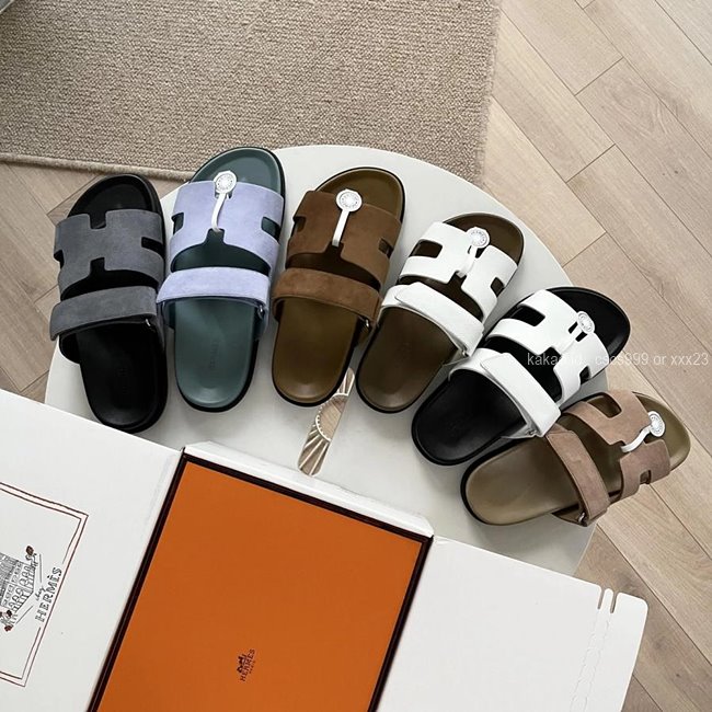 에르메스 (Multi-color) 시프레 샌들 슬리퍼 레플리카 미러급 SA급 S급 고퀄리티 최상급 하이엔드 셀럽 신발 [남성여성공용] 22