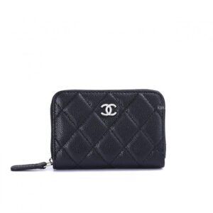 샤넬 카드지갑 캐비어 레플리카 미러급 SA급 S급 고퀄리티 최상급 하이엔드 지퍼돌이 지퍼어라운드 지갑 [여성]