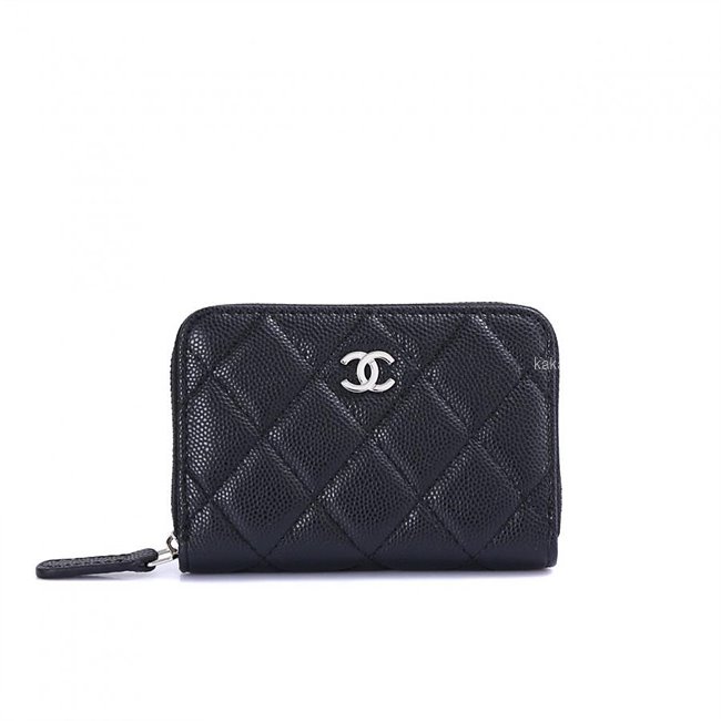 샤넬 카드지갑 캐비어 레플리카 미러급 SA급 S급 고퀄리티 최상급 하이엔드 지퍼돌이 지퍼어라운드 지갑 [여성]