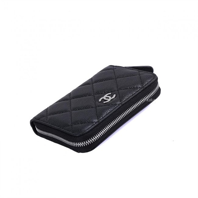 샤넬 카드지갑 캐비어 레플리카 미러급 SA급 S급 고퀄리티 최상급 하이엔드 지퍼돌이 지퍼어라운드 지갑 [여성] 6