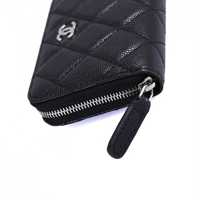 샤넬 카드지갑 캐비어 레플리카 미러급 SA급 S급 고퀄리티 최상급 하이엔드 지퍼돌이 지퍼어라운드 지갑 [여성] 12