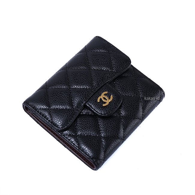 샤넬 클래식 반지갑 캐비어 블랙 금장 레플리카 미러급 SA급 S급 고퀄리티 최상급 하이엔드 지갑 [여성] 6