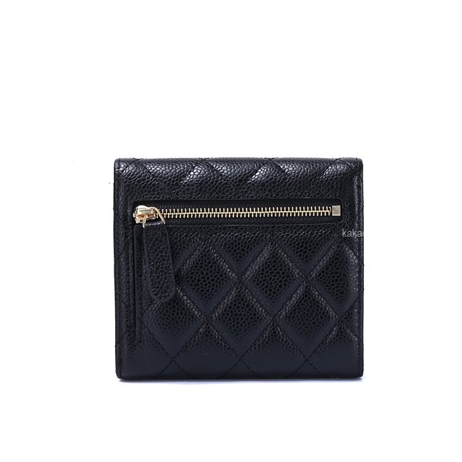 샤넬 클래식 반지갑 캐비어 블랙 금장 레플리카 미러급 SA급 S급 고퀄리티 최상급 하이엔드 지갑 [여성] 8