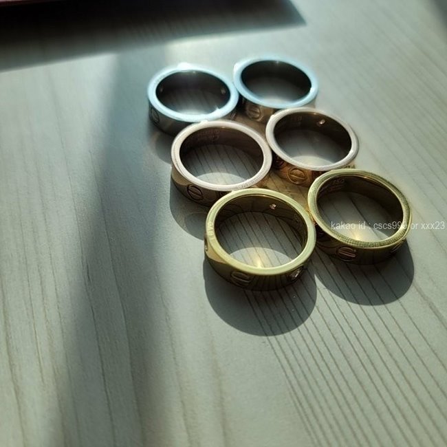 까르띠에 러브반지 (3 color) 레플리카 미러급 SA급 S급 고퀄리티 최상급 하이엔드 셀럽 악세사리 [남성여성공용] - best 11