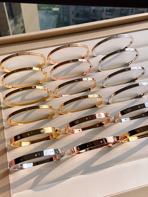 까르띠에 러브팔찌 (3 color) 레플리카 미러급 SA급 S급 고퀄리티 최상급 하이엔드 악세사리 [남성여성공용] - best 90