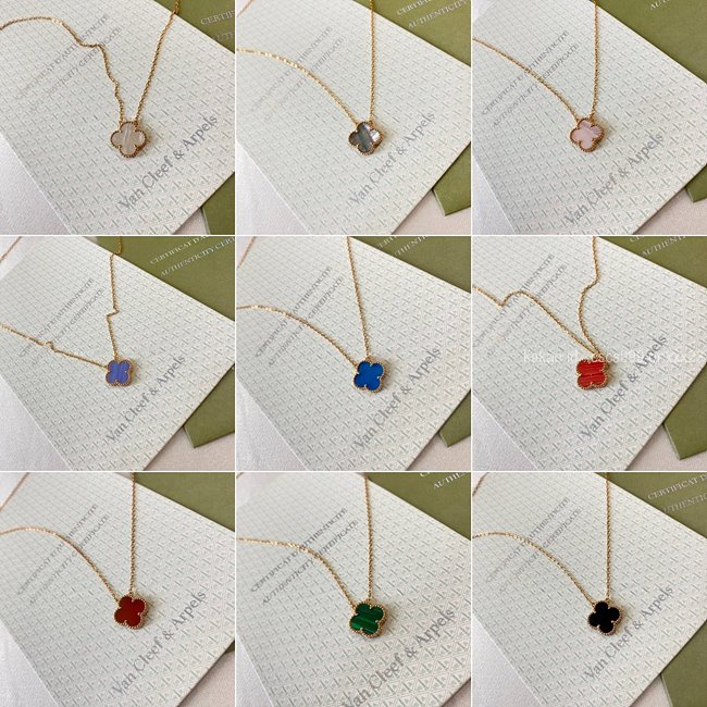 반클리프 앤 아펠 알함브라 목걸이 (9 color) 레플리카 미러급 SA급 S급 고퀄리티 최상급 하이엔드 반클리프앤아펠 악세사리 [여성] 3