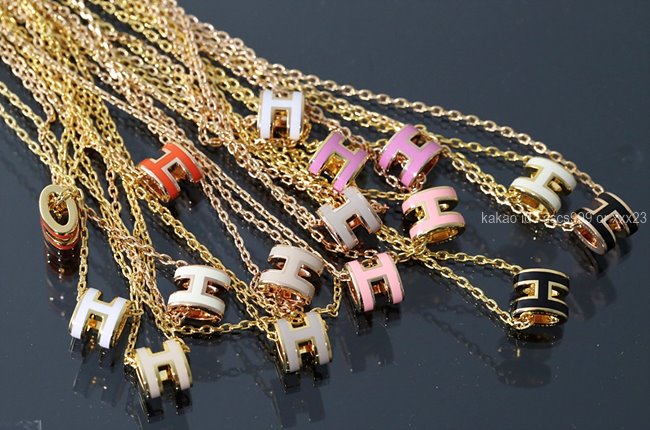 에르메스 팝아슈 목걸이 (8 color) 레플리카 미러급 SA급 S급 고퀄리티 최상급 하이엔드 악세사리 [여성] 21