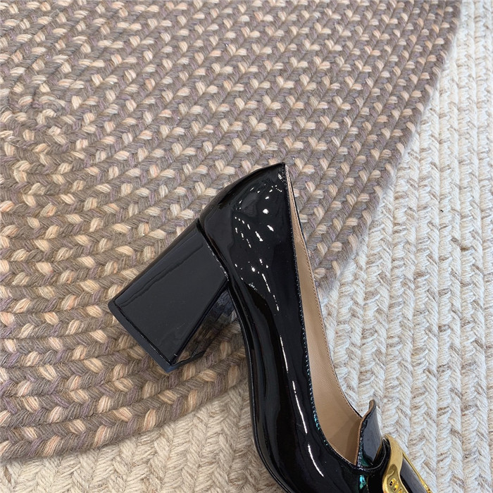 미우미우 레플리카 페이던트 레더 펌프스 구두 (굽7.5CM) M32010 7