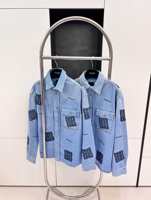 (VG) 지방시 레플리카 데님 코튼 셔츠 16