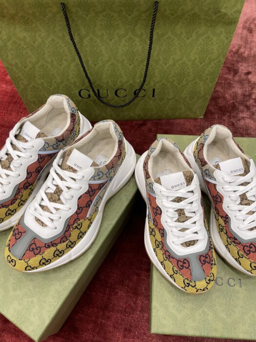[GZ] 구찌 레플리카 라이톤 GG 멀티컬러 스니커즈 663681 2UZJ0 7064 최상급 하이엔드 - best 22