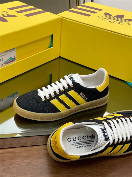 구찌-레플리카-아디다스-오리지널-gg-캔버스-가젤-스니커즈-명품 레플리카 미러 SA급 구찌 레플리카 아디다스 오리지널 GG 캔버스 가젤 스니커즈 27