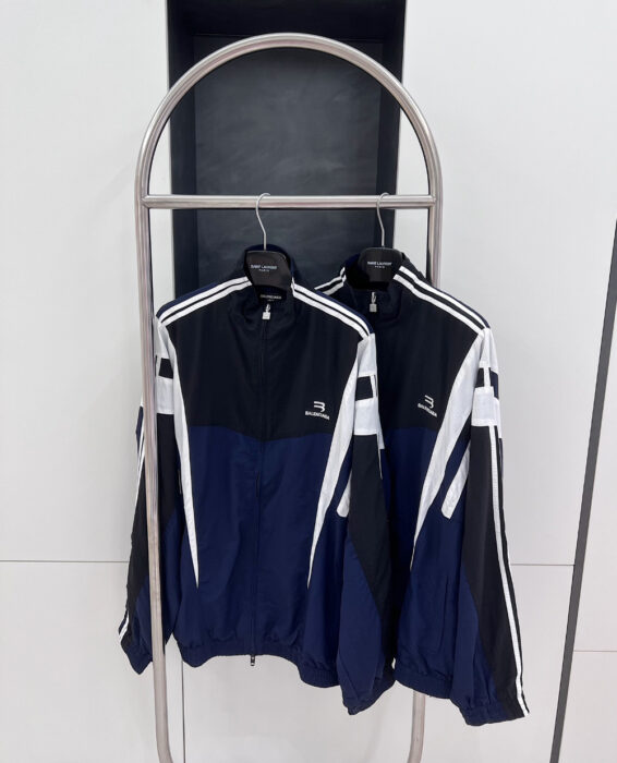 발렌시아가 레플리카 스포티 B 레귤러 트랙수트 자켓 [블랙] 20