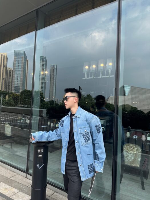 (VG) 지방시 레플리카 데님 코튼 셔츠 3