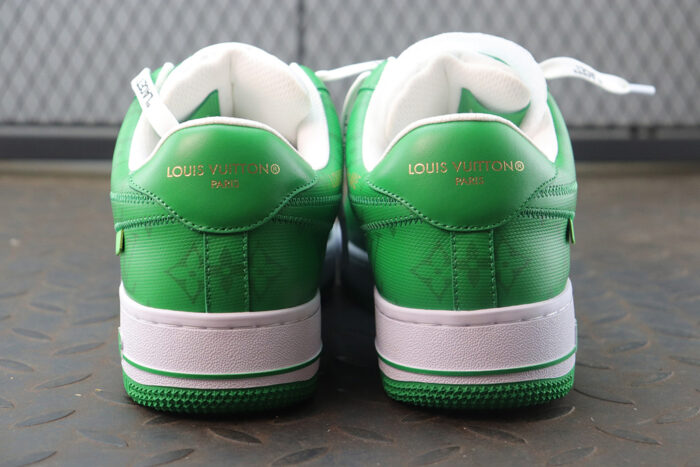 루이비통-레플리카-나이키-에어-포스-1-바이-버질-명품 레플리카 미러 SA급 루이비통 레플리카 나이키 에어 포스 1 바이 버질 아블로 화이트 짐 그린 LVNAFG 2