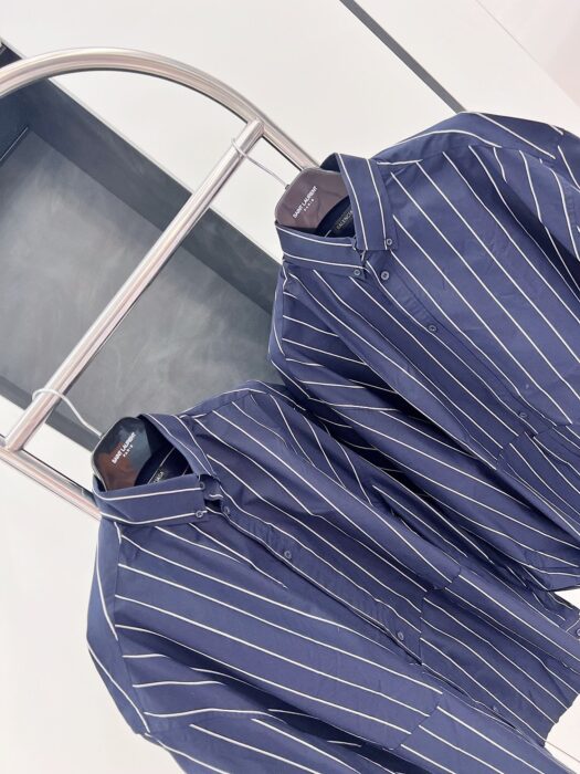 vg-발렌시아가-fpvmfflzk-다크-블루-스트라이프-셔츠-명품 레플리카 미러 SA급 (VG) 발렌시아가 FPVMFFLZK 다크 블루 스트라이프 셔츠 22