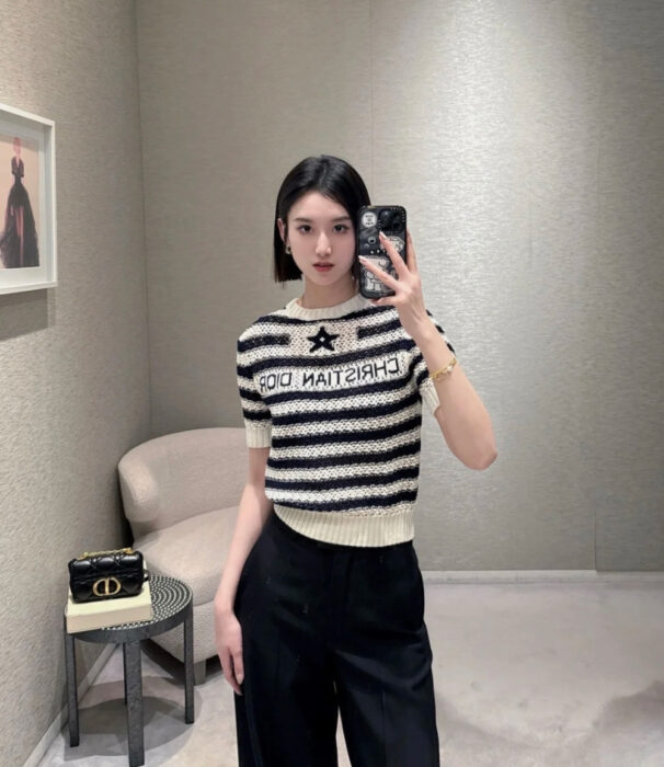 디올 레플리카 마리니에르 반소매 스웨터 5