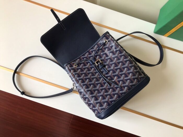 고야드 레플리카 미니 알팡 백팩 네이비 6