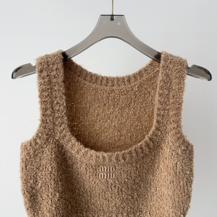 미우미우 레플리카 알비노화이트 캐시미어 실크 탑 7