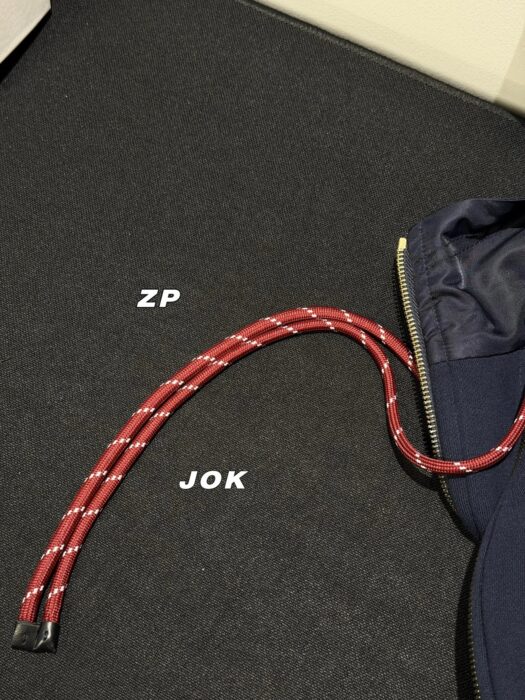 미우미우 코튼 플리스 지퍼 후드집업 블루 레플리카 미러급 SA급 S급 고퀄리티 하이엔드 최상급 의류 [남성여성공용] 5