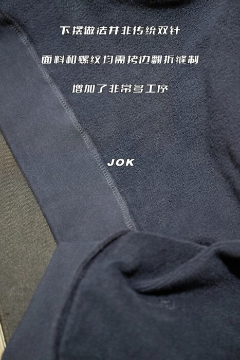 미우미우 코튼 플리스 지퍼 후드집업 블루 레플리카 미러급 SA급 S급 고퀄리티 하이엔드 최상급 의류 [남성여성공용] 4