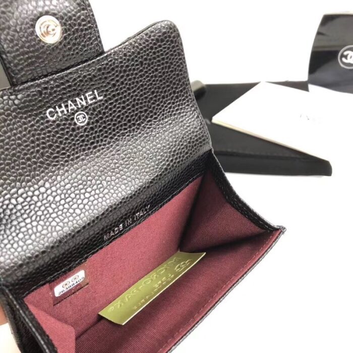 샤넬-레플리카-카드지갑-케비어-은장-a80799-명품 레플리카 미러 SA급 샤넬 레플리카 카드지갑 케비어 은장 A80799 10