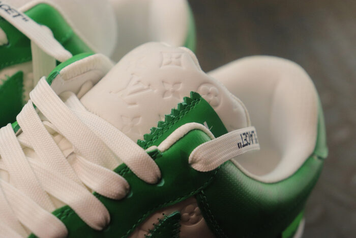 루이비통-레플리카-나이키-에어-포스-1-바이-버질-명품 레플리카 미러 SA급 루이비통 레플리카 나이키 에어 포스 1 바이 버질 아블로 화이트 짐 그린 LVNAFG 6