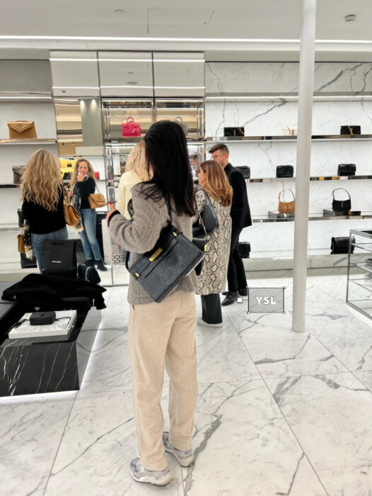 입생로랑 레플리카 맨해튼 샤이니 라지 숄더백 579271DND0J1000 12