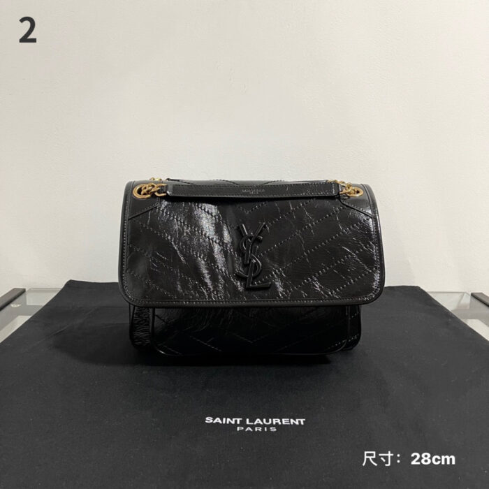 입생로랑 레플리카 니키 미디엄 빈티지 숄더백 6331580EN041000 18