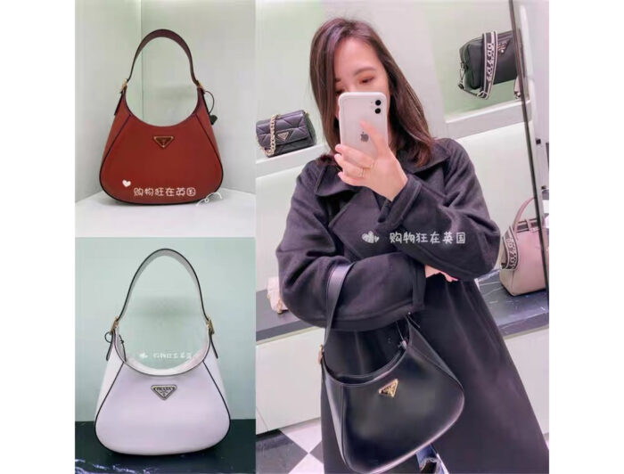 프라다 미디엄 가죽 숄더백 [2컬러] [매장-430만원대] 레플리카 미러급 SA급 S급 고퀄리티 가방 best [여성] 7