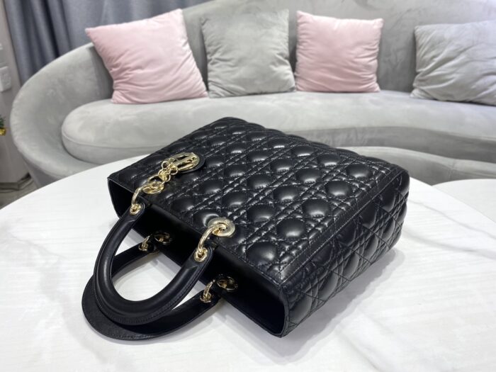 디올 레플리카 레이디디올 라지 백 까나쥬 8