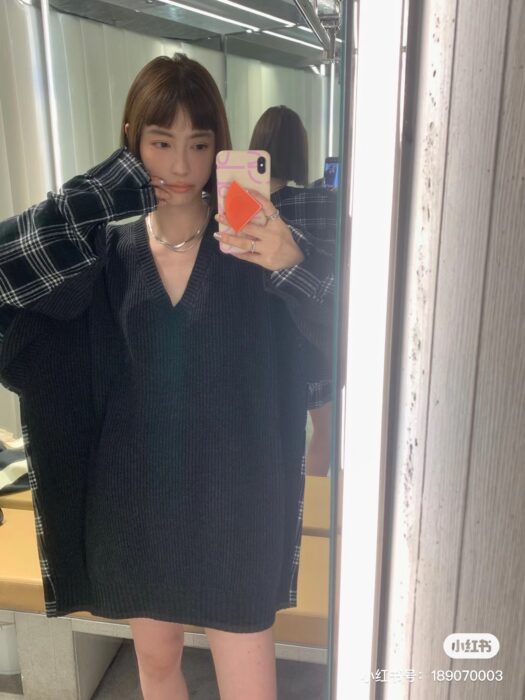 (VG) 발렌시아가 레플리카 스웨터 패치워크 셔츠 프레피 4