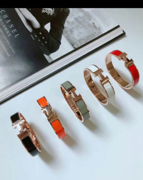 에르메스 레플리카 클릭아슈 팔찌 금,은,로즈골드 2