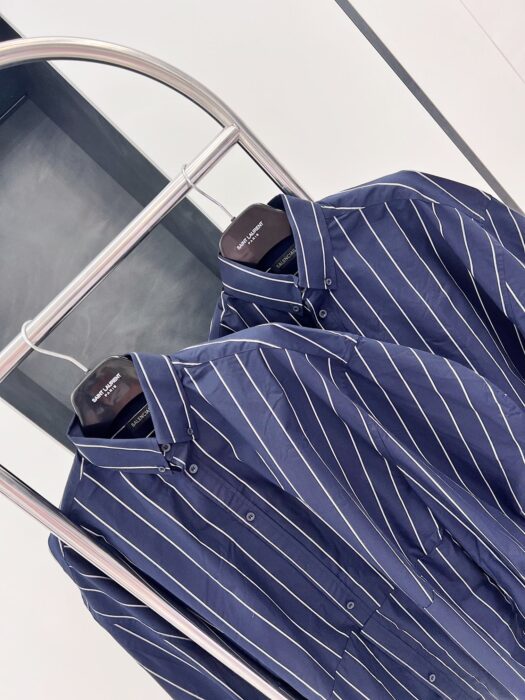 vg-발렌시아가-fpvmfflzk-다크-블루-스트라이프-셔츠-명품 레플리카 미러 SA급 (VG) 발렌시아가 FPVMFFLZK 다크 블루 스트라이프 셔츠 17