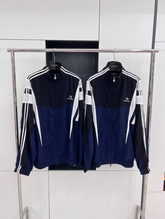 발렌시아가 레플리카 스포티 B 레귤러 트랙수트 자켓 [블랙] 16