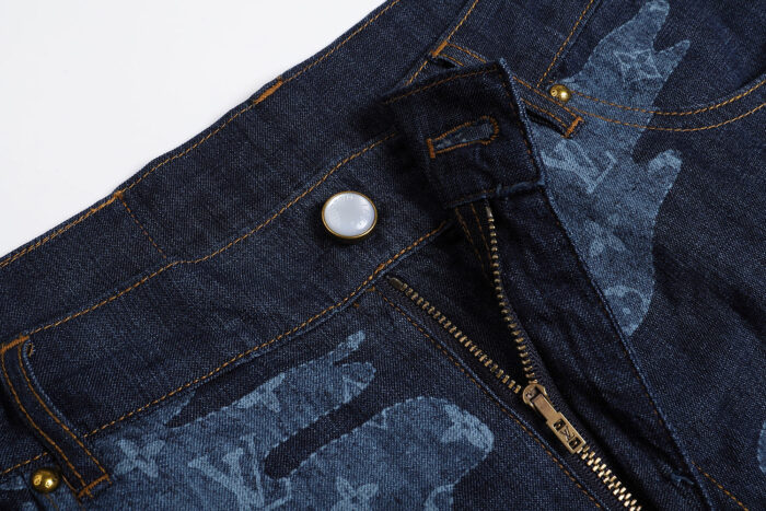 루이비통 니고 샴브레이 쇼츠 데님 반바지 1AILU6 레플리카 미러급 SA급 S급 고퀄리티 하이엔드 최상급 의류 [남성여성공용] 7