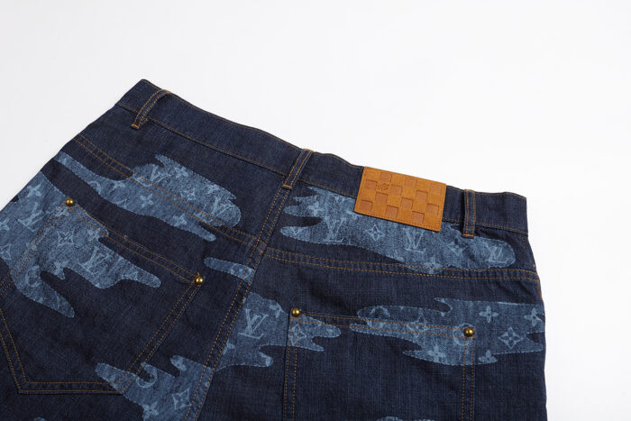 루이비통 니고 샴브레이 쇼츠 데님 반바지 1AILU6 레플리카 미러급 SA급 S급 고퀄리티 하이엔드 최상급 의류 [남성여성공용] 6