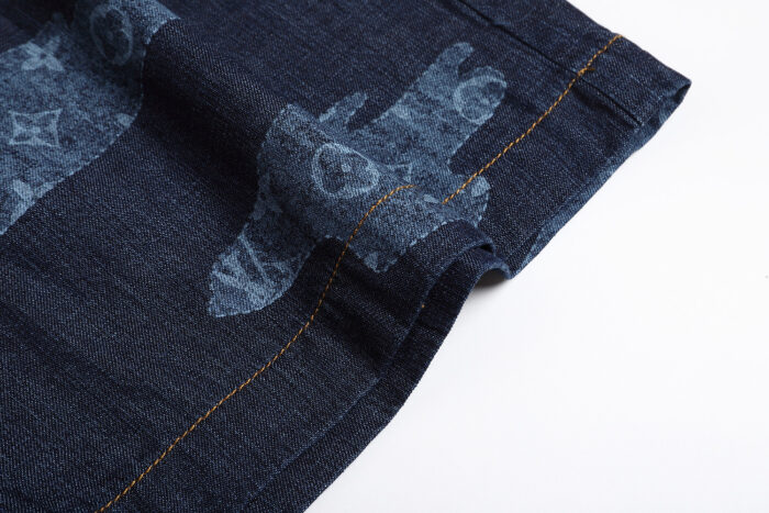 루이비통 니고 샴브레이 쇼츠 데님 반바지 1AILU6 레플리카 미러급 SA급 S급 고퀄리티 하이엔드 최상급 의류 [남성여성공용] 9