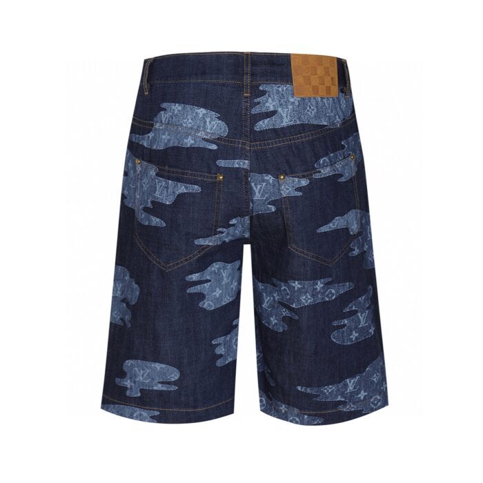 루이비통 니고 샴브레이 쇼츠 데님 반바지 1AILU6 레플리카 미러급 SA급 S급 고퀄리티 하이엔드 최상급 의류 [남성여성공용] 4