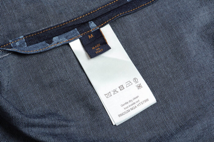 루이비통 모노그램 샴브레이 포켓 코튼 반팔 카라 셔츠 데님 1AIMJ8 레플리카 미러급 SA급 S급 고퀄리티 하이엔드 최상급 의류 [남성여성공용] 11