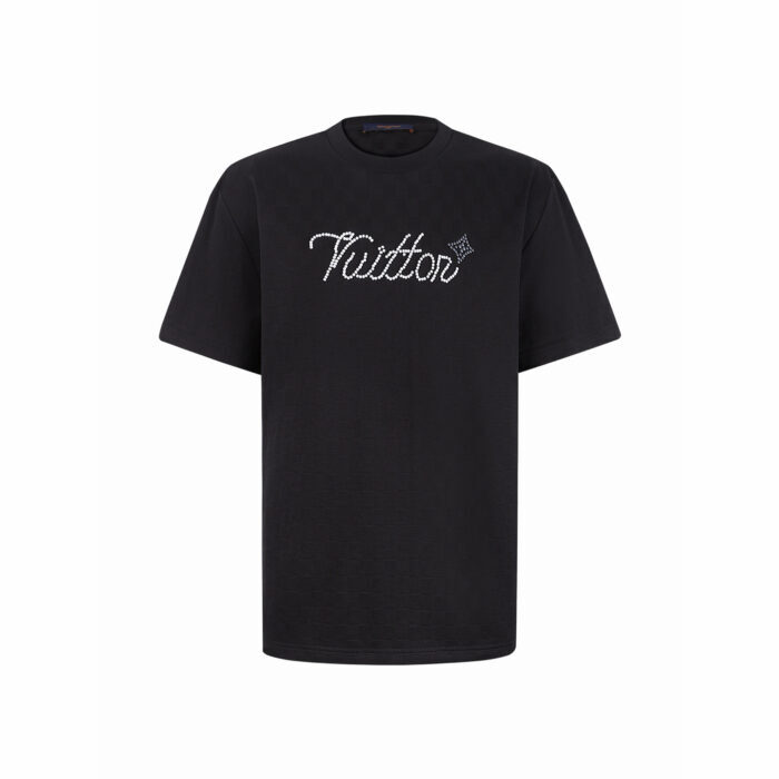 루이비통 시크니처 엠벨리시드 반팔티 1AIMLZ 블랙 레플리카 미러급 SA급 S급 고퀄리티 하이엔드 최상급 의류 [남성여성공용] 7