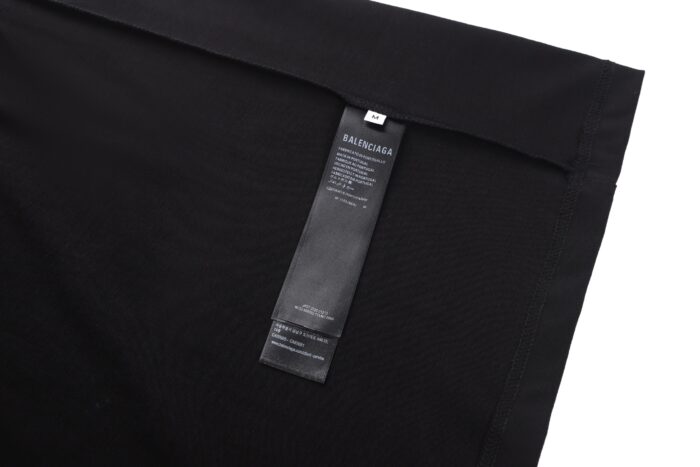 발렌시아가 Cursive 반팔티 블랙 레플리카 미러급 SA급 S급 고퀄리티 하이엔드 최상급 의류 [남성여성공용] 11