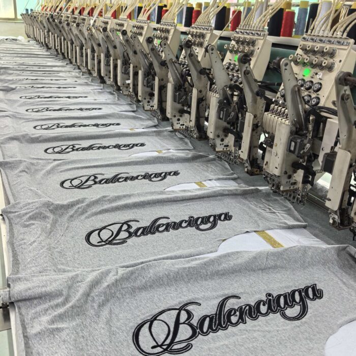 발렌시아가 Cursive 반팔티 그레이 레플리카 미러급 SA급 S급 고퀄리티 하이엔드 최상급 의류 [남성여성공용] 3