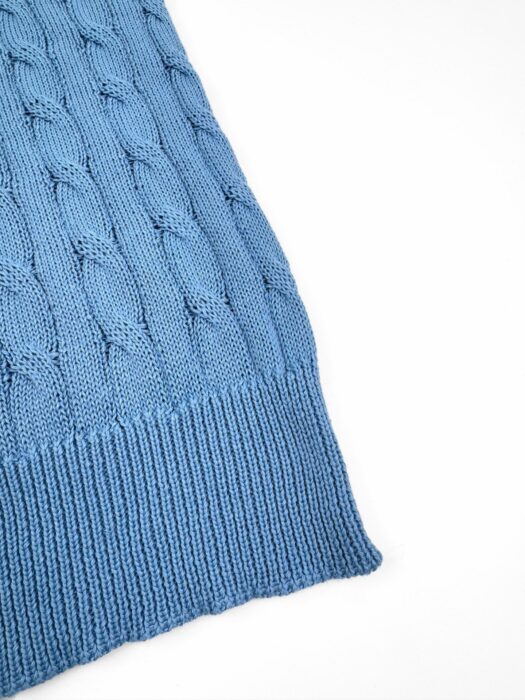 폴로 랄프로렌 자카드 라운드넥 니트 반팔티 스카이 블루 레플리카 미러급 SA급 S급 고퀄리티 하이엔드 최상급 의류 [남성여성공용] 8